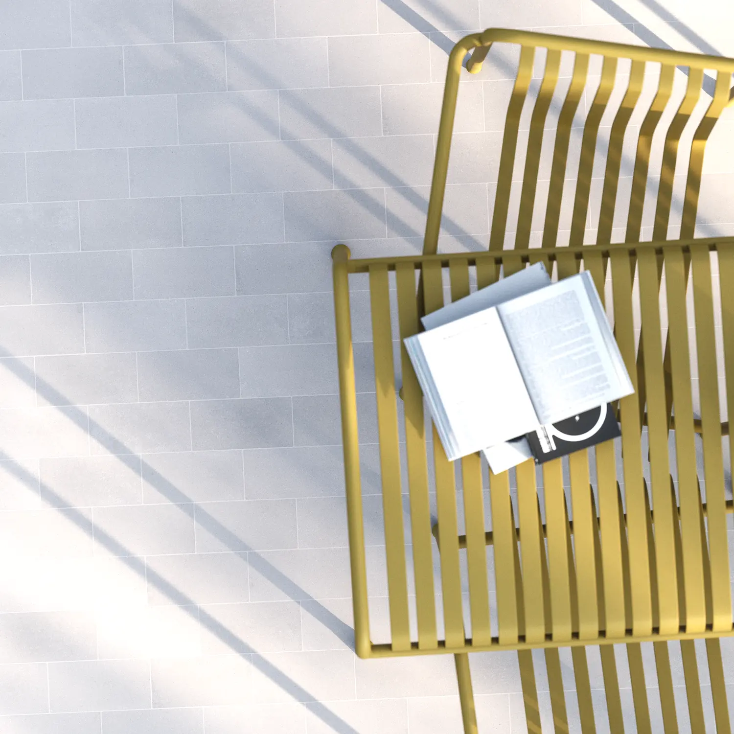 Suelo terraza de hormigón técnico C3 • Paviblock 10x20 Recto Blanco Perla Azulejos de cemento para terraza con acabado antideslizante