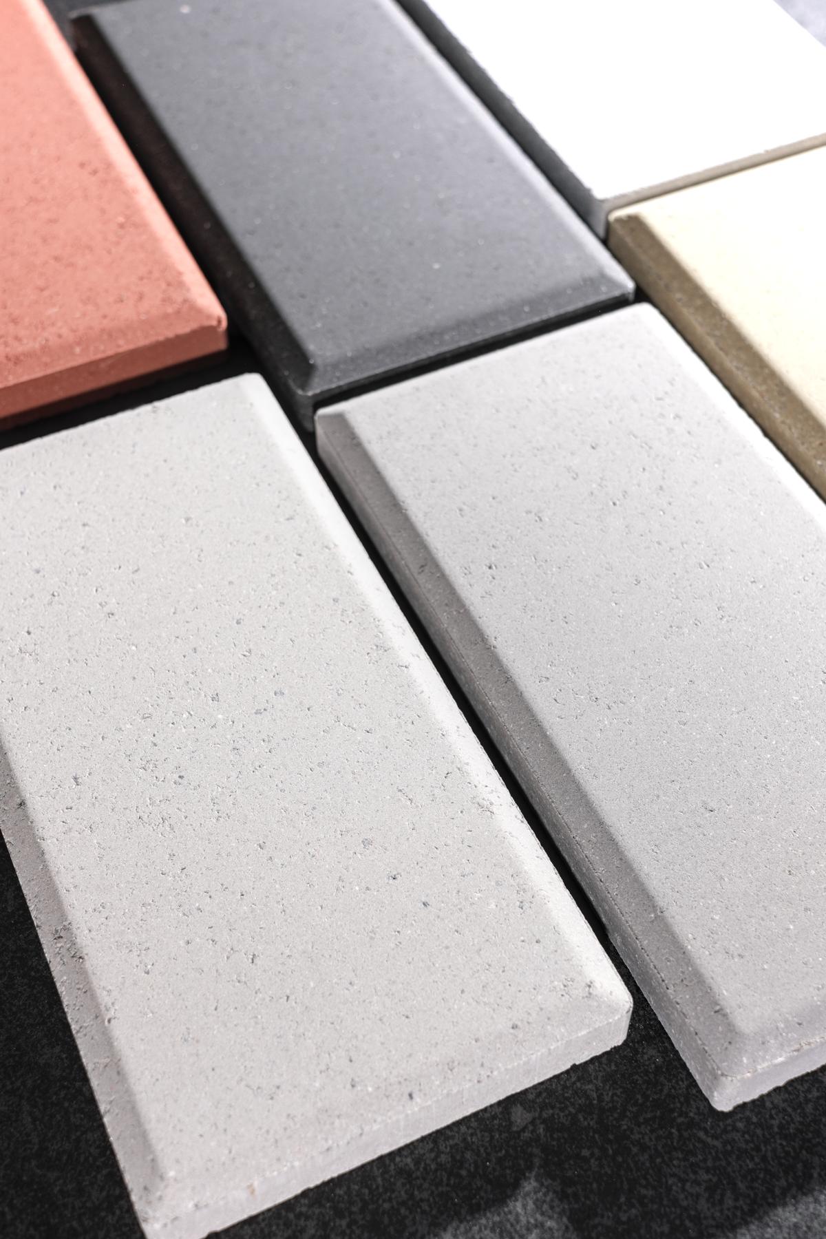 Detalle de varias baldosas de la colección Paviblock