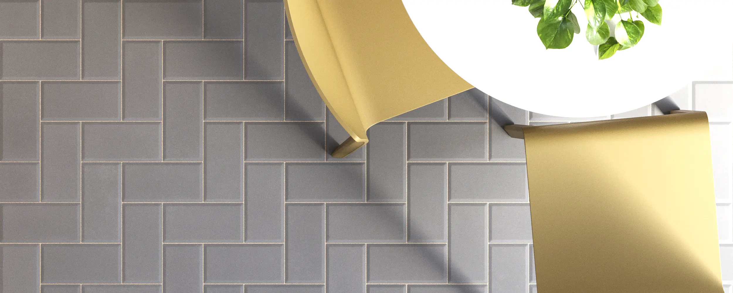 Pavimento exterior gris • Paviblock 10x20 Bisel Gris Piedra Pavimento de hormigón gris natural antideslizante para exteriores en bajo espesor