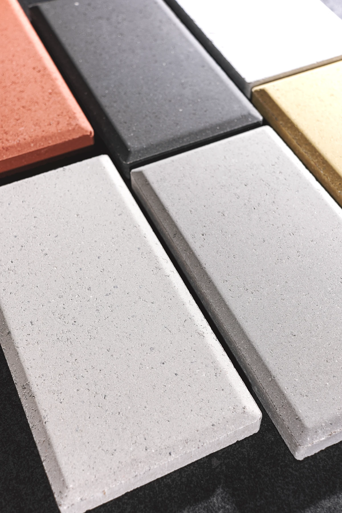 Baldosas de exterior en varios colores