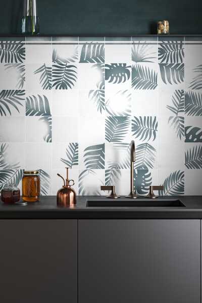 Tropic: Revestimientos diseño de hojas